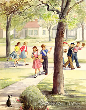 After-school Scene