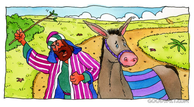 Balaam and His Donkey