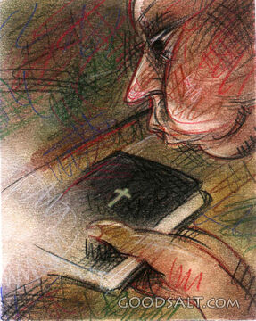 Blowing Dust Off Bible