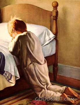 Boy Praying