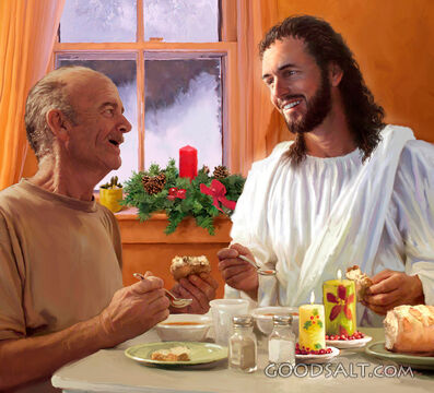 Breaking Bread With a Friend