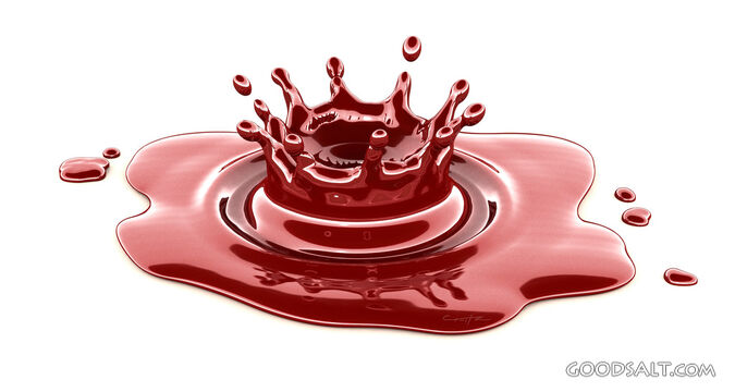 Crown Splash Blood