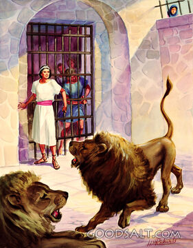 Daniel in the Lions' Den