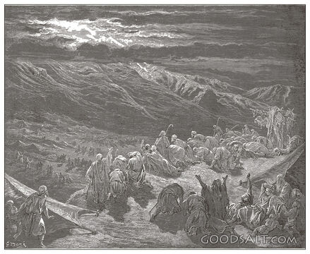 Giving of the Law Upon Mount Sinai