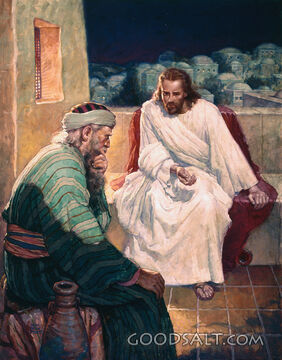 Jesus and Nicodemus