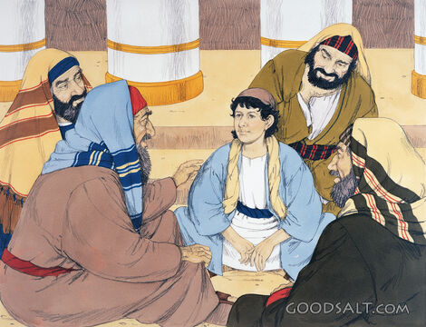 Jesus Learns in the Temple