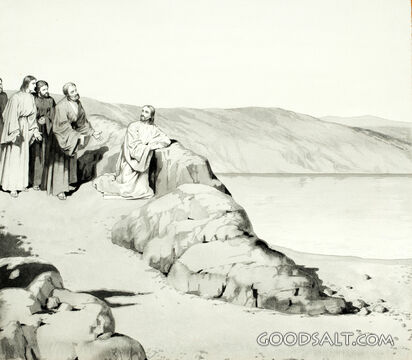 Jesus Speaks With the Disciples on the Galilean Shore