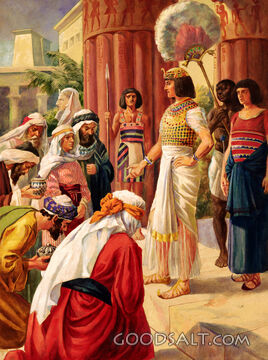 Joseph Meets His Brothers