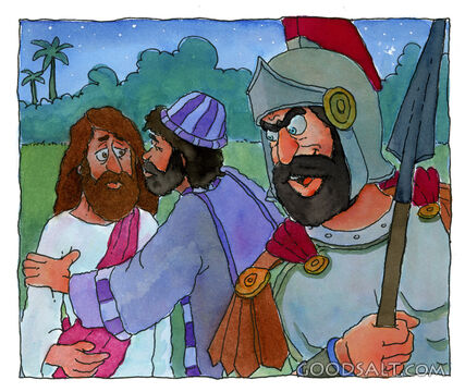 Judas Betrays Jesus