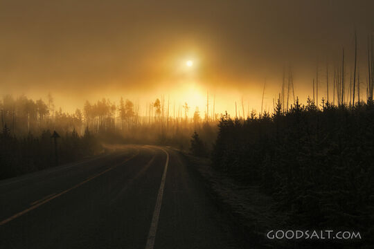 Landscape at Sunset