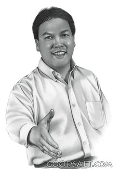 Man Reaching for Handshake