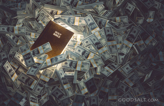 Money and a Bible