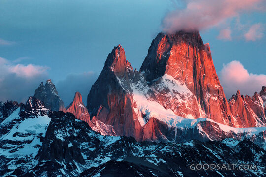 Mount Fitz Roy, El Chalten, Patagonia