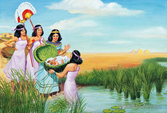 Pharaoh's Daughter Finds Moses