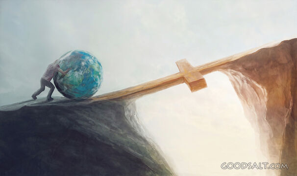 Pushing the World over the Cross