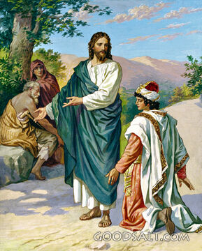 Rich Young Man and Christ
