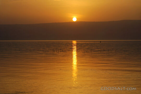 Sea of Galilee Sunset A