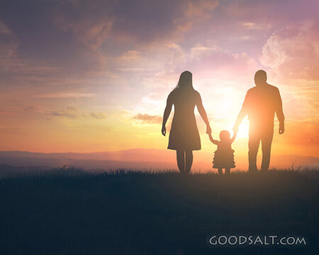 Sunset Family Walk